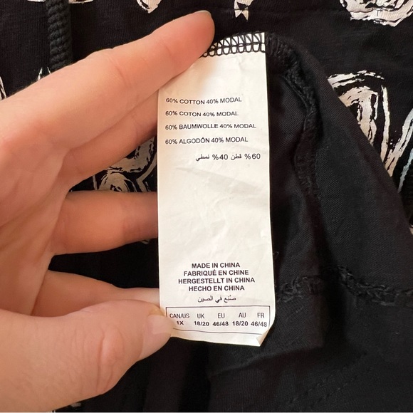 Addition Elle - Love & Legend Black Graphic Tee, “Support Your Local Girl Gang” - Picture 10 of 11